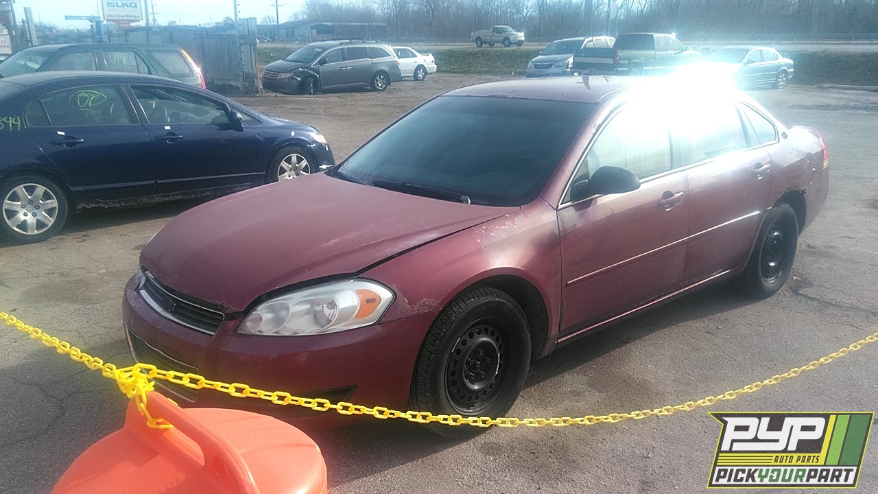 2006 CHEVROLET IMPALA partes disponibles