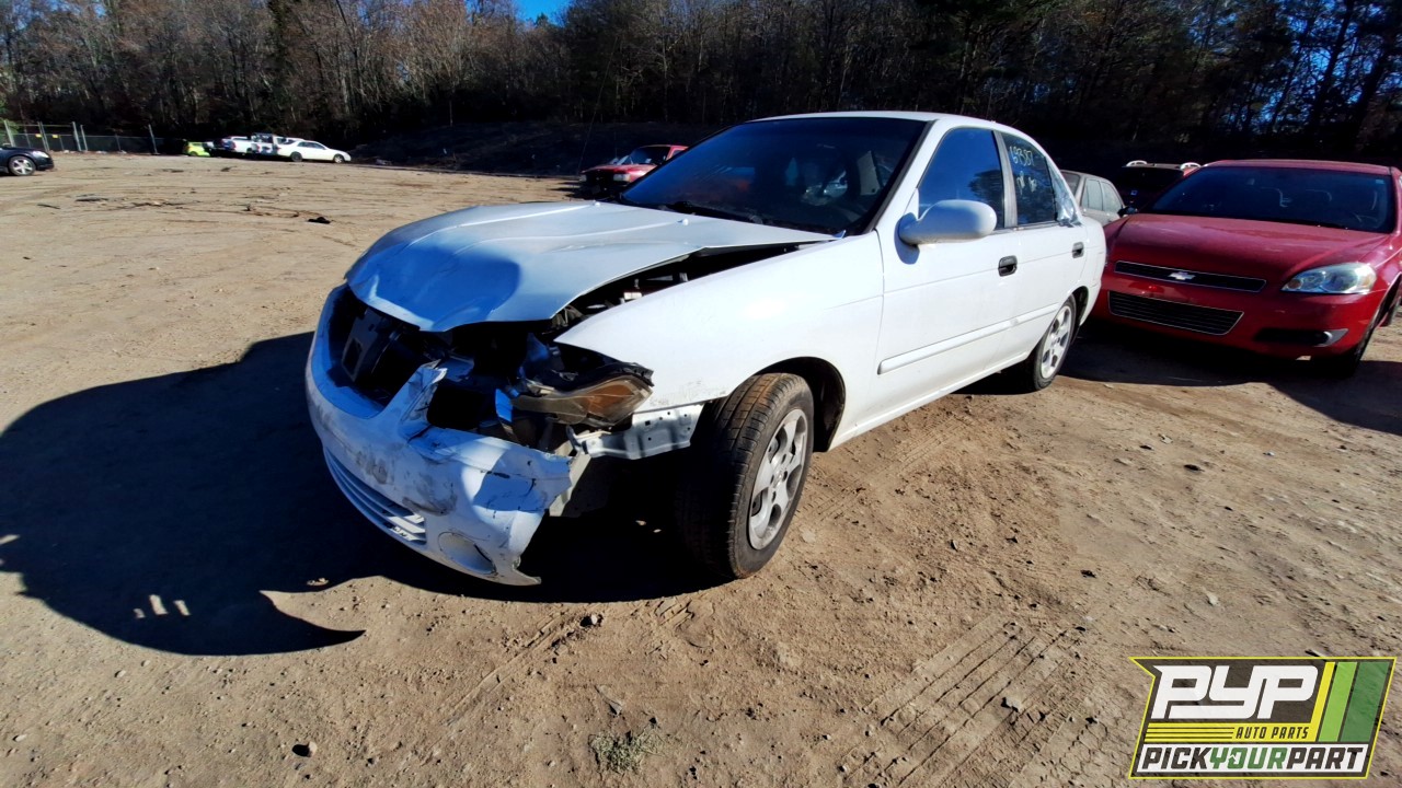 2004 NISSAN SENTRA partes disponibles