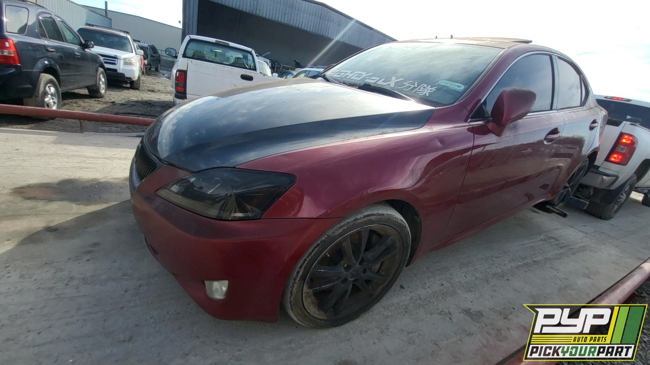 2006 LEXUS IS 350 available for parts