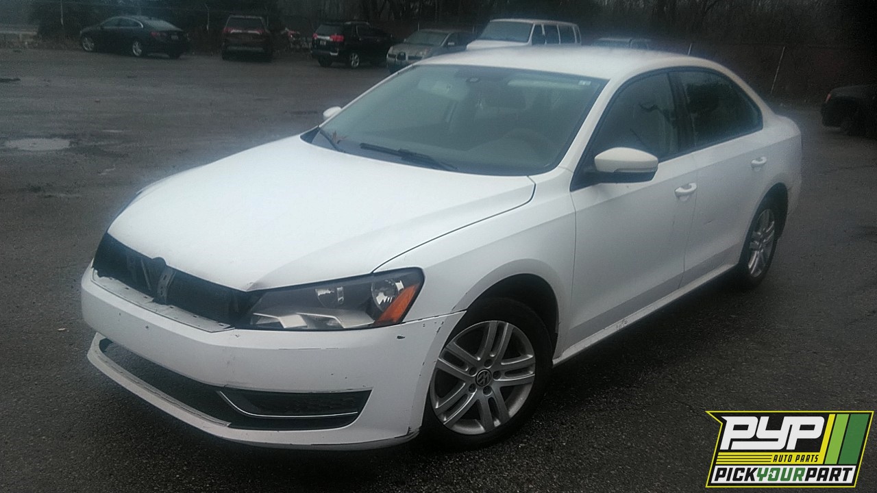 2013 VOLKSWAGEN PASSAT available for parts