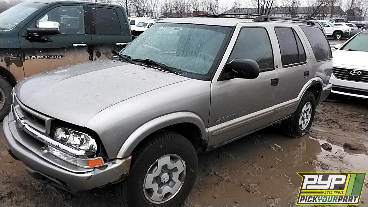 2002 CHEVROLET BLAZER available for parts