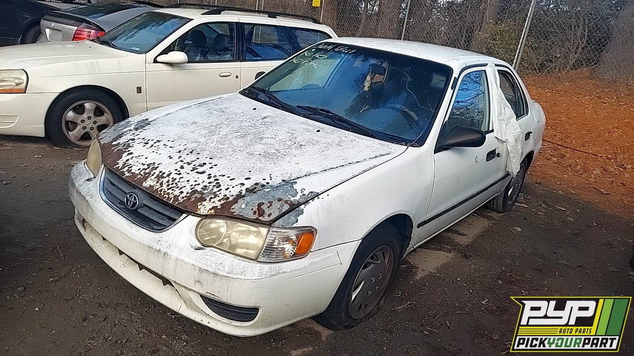2001 TOYOTA COROLLA partes disponibles