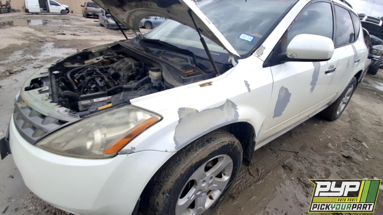 2005 NISSAN MURANO partes disponibles
