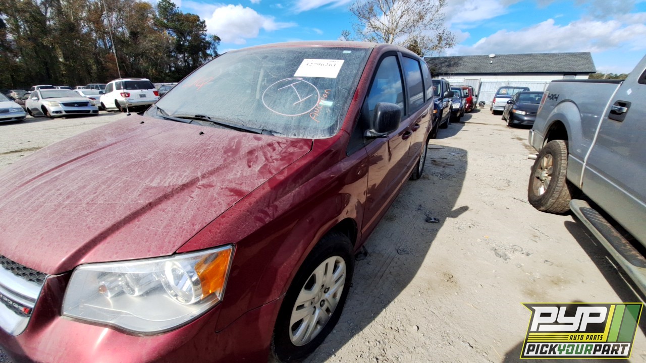 2016 DODGE GRAND CARAVAN partes disponibles