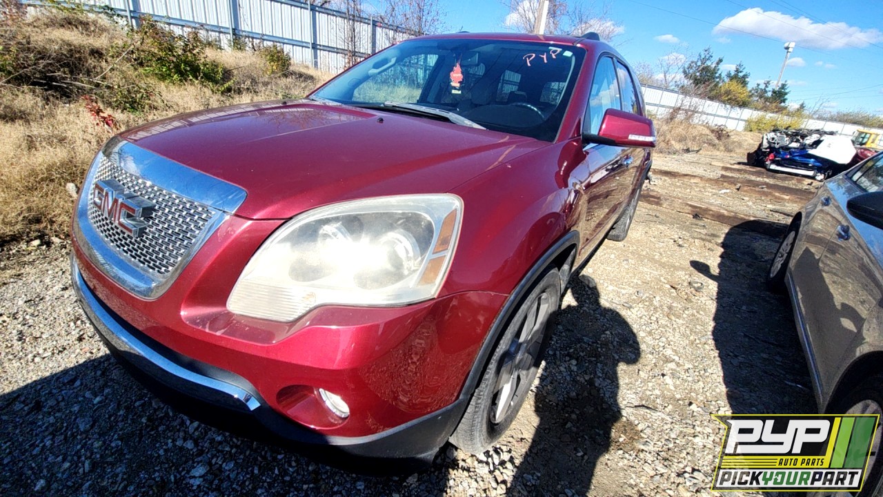 2010 GMC ACADIA partes disponibles