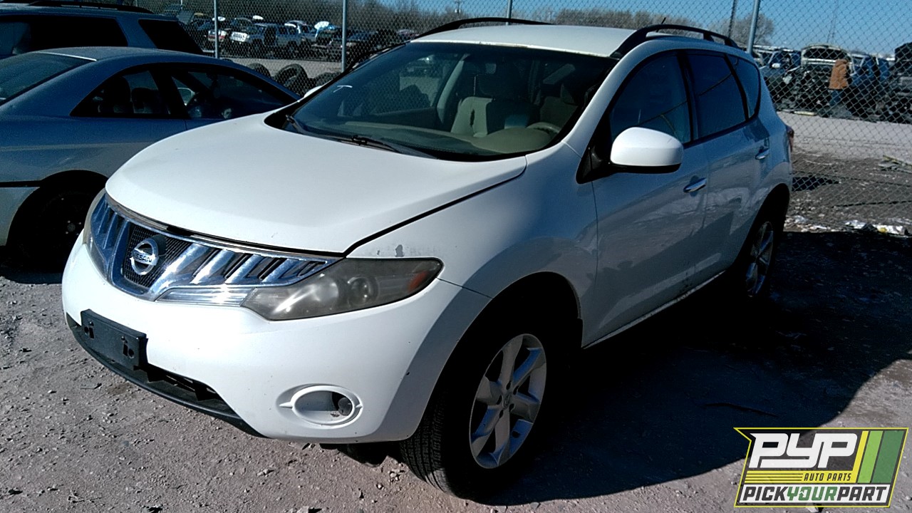 2009 NISSAN MURANO available for parts