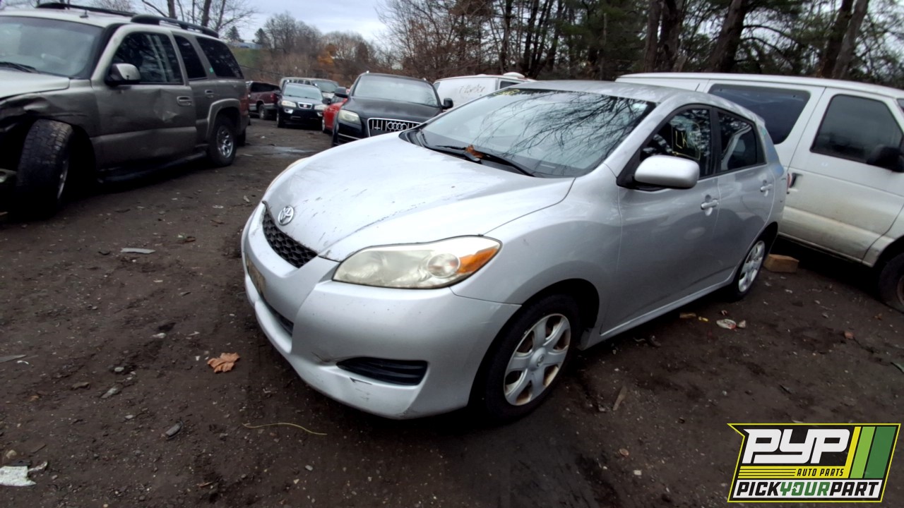 2009 TOYOTA MATRIX partes disponibles