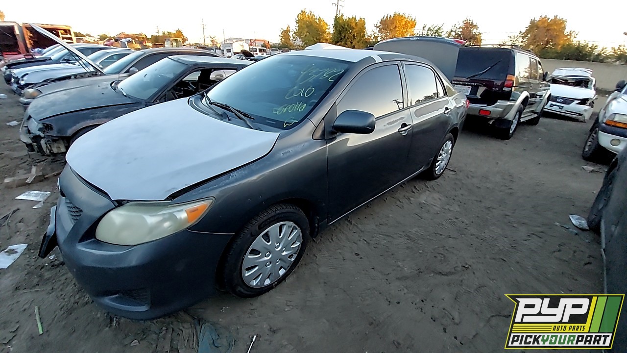2010 TOYOTA COROLLA partes disponibles