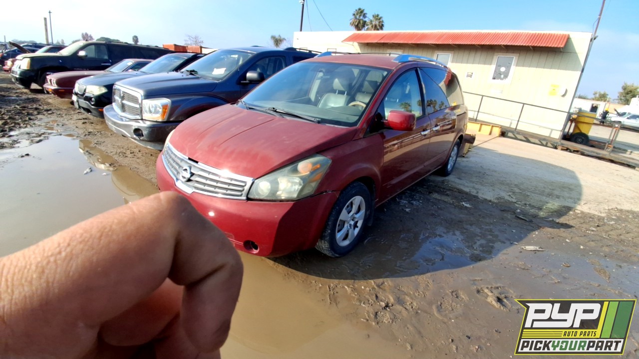 2007 NISSAN QUEST partes disponibles