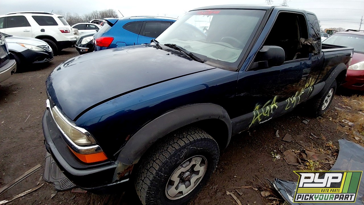 2000 CHEVROLET S10 partes disponibles