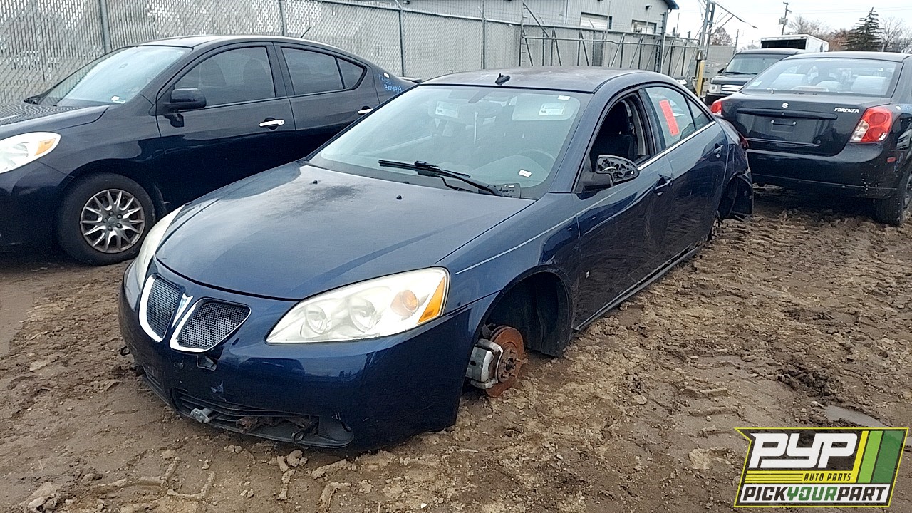 2009 PONTIAC G6 available for parts