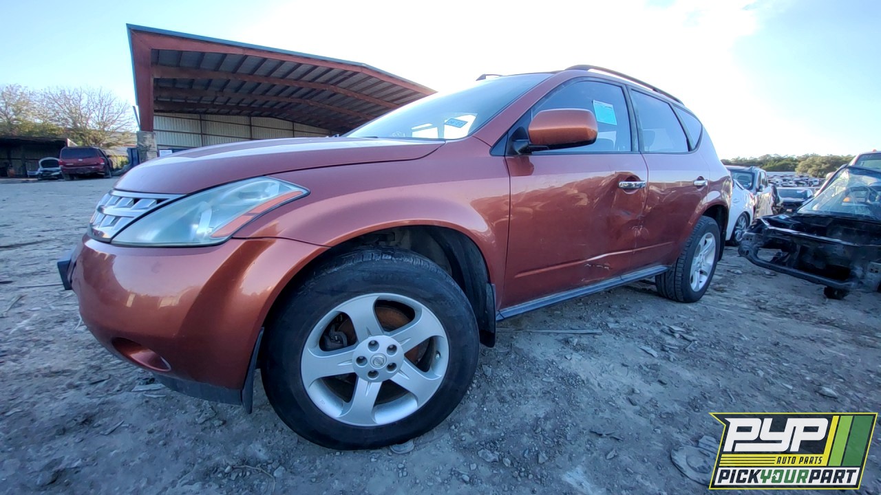 2004 NISSAN MURANO available for parts