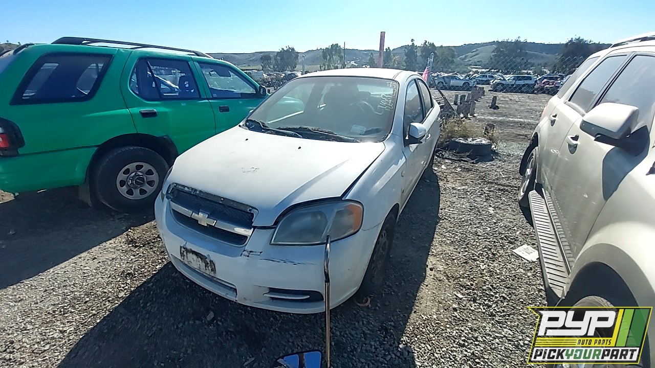 2007 CHEVROLET AVEO available for parts