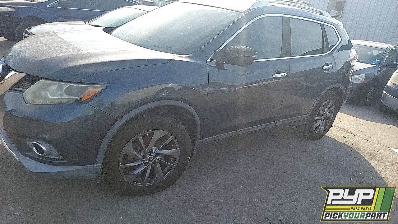 2016 NISSAN ROGUE partes disponibles