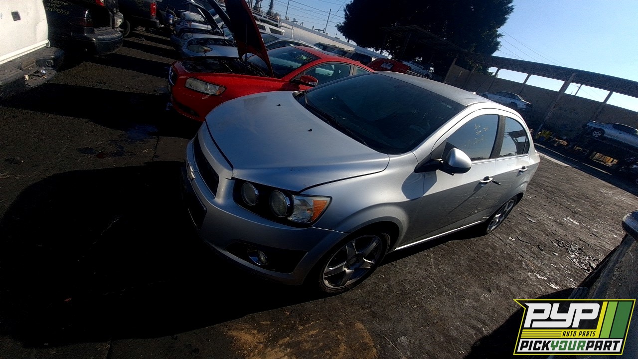 2014 CHEVROLET SONIC partes disponibles