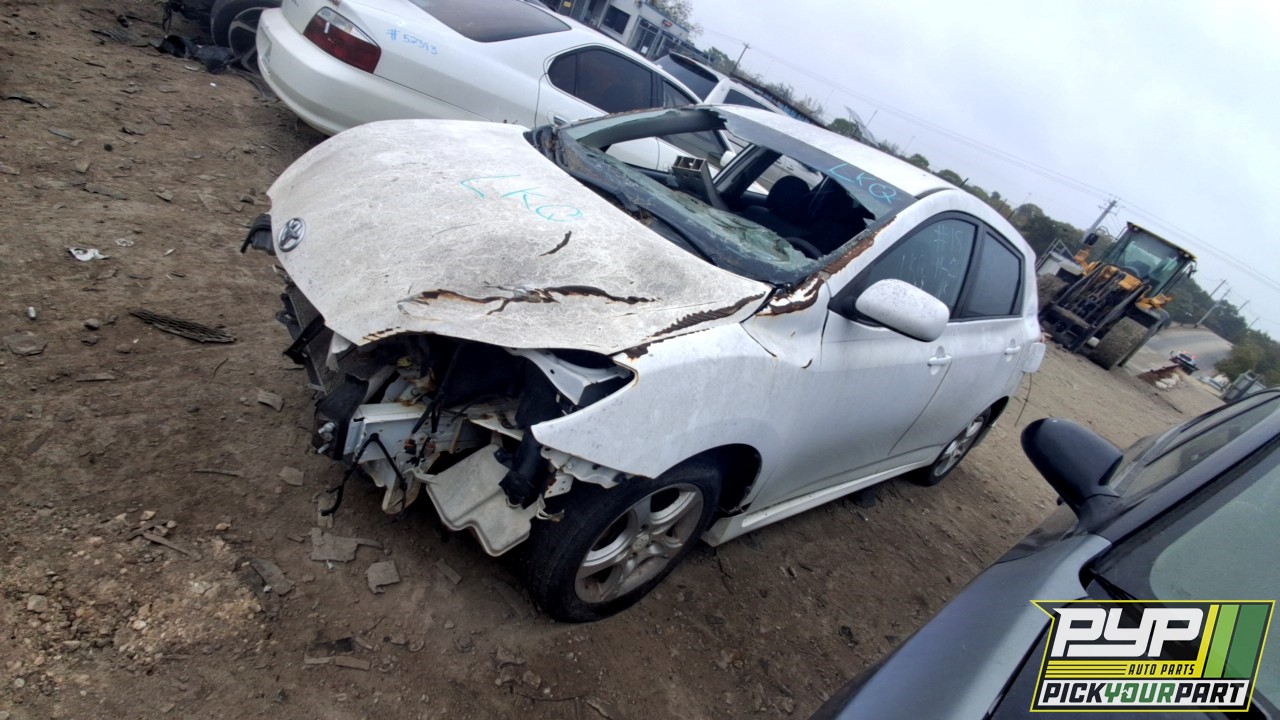 2009 TOYOTA MATRIX partes disponibles