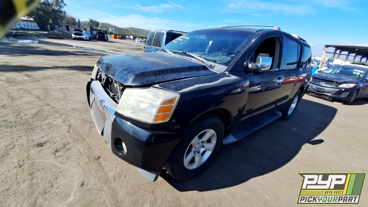 2004 NISSAN PATHFINDER ARMADA partes disponibles