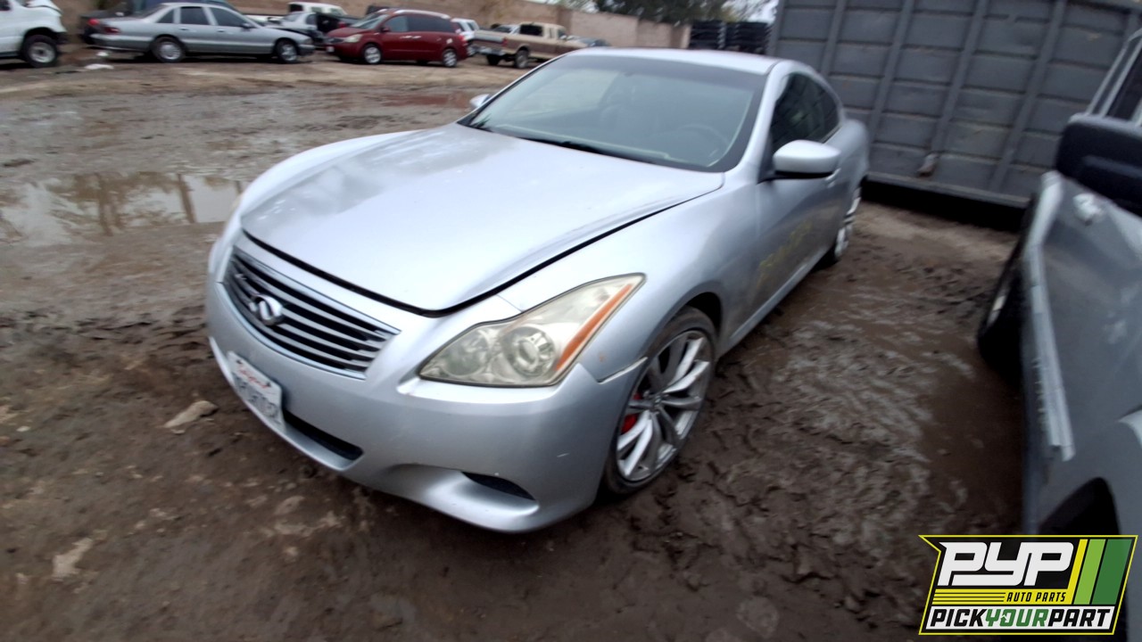 2009 INFINITI G37 available for parts