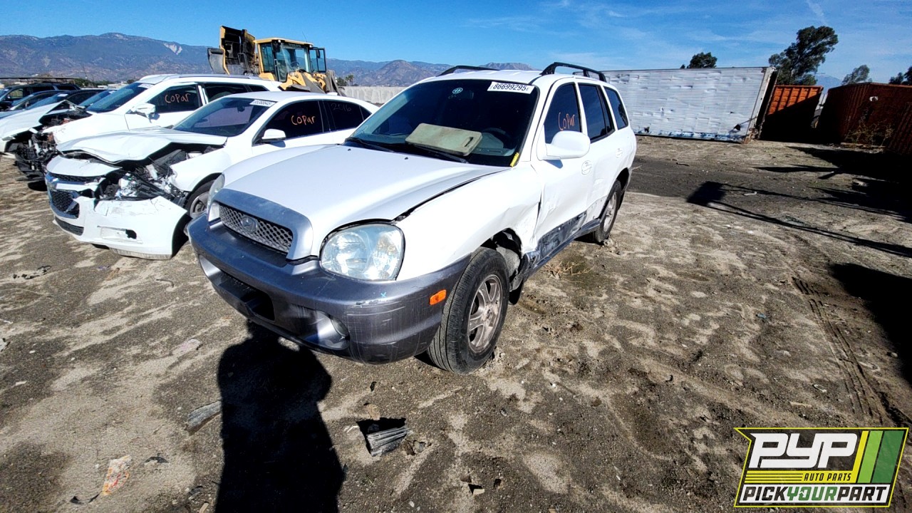2003 HYUNDAI SANTA FE available for parts