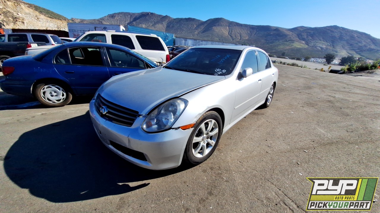 2006 INFINITI G35 available for parts