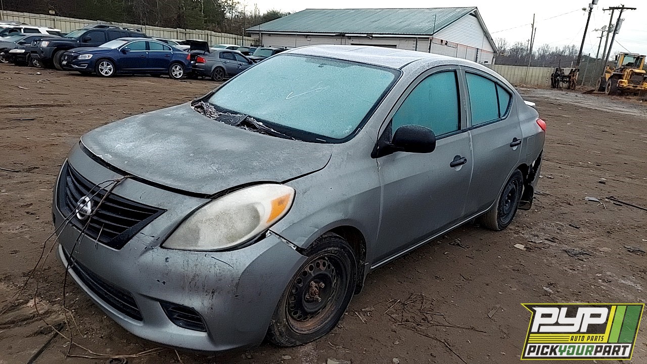 2014 NISSAN VERSA partes disponibles