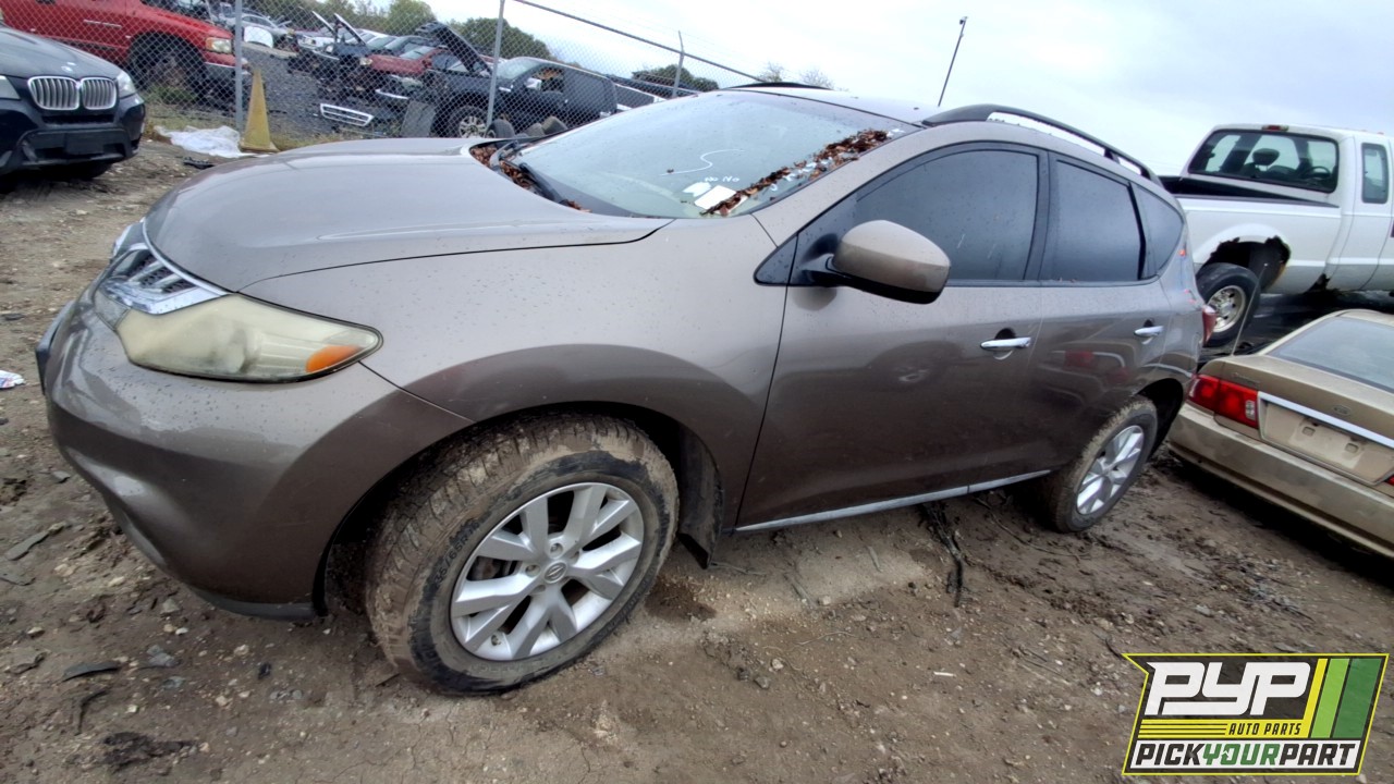 2013 NISSAN MURANO partes disponibles