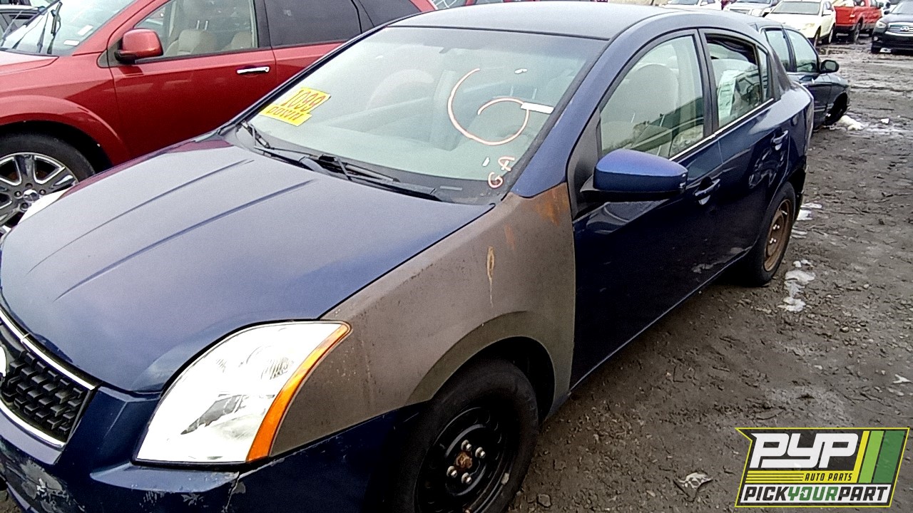 2009 NISSAN SENTRA partes disponibles