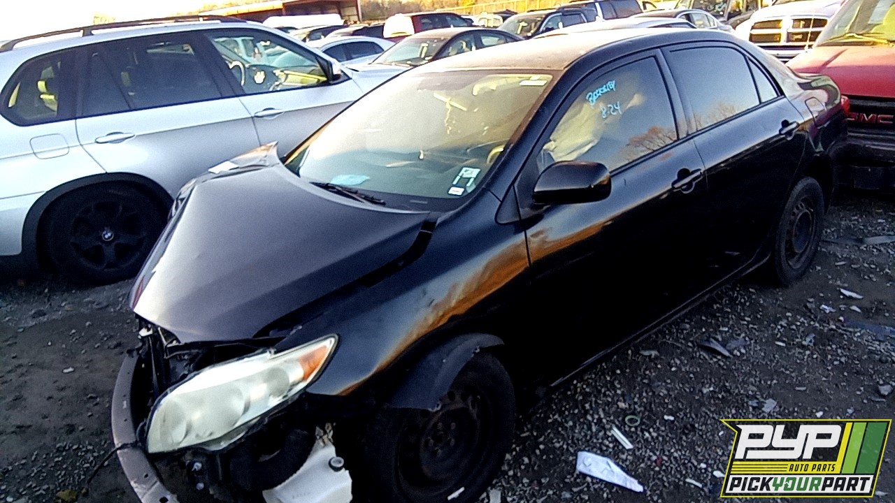 2009 TOYOTA COROLLA partes disponibles