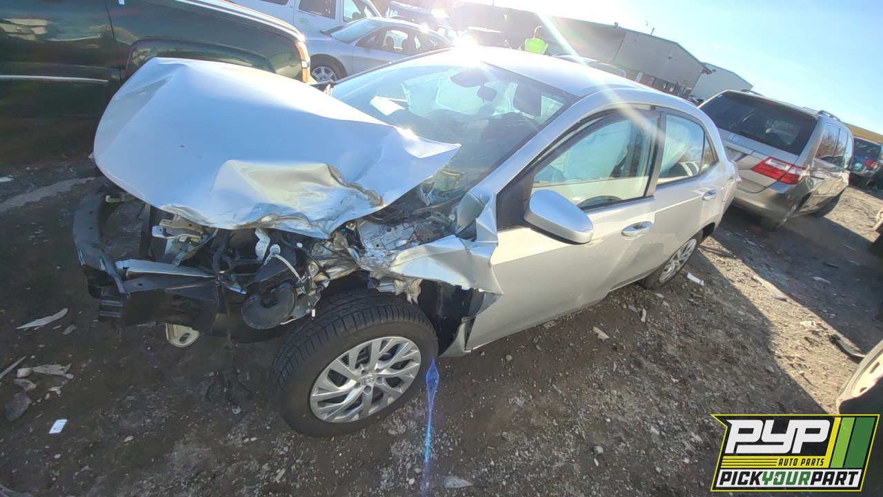 2018 TOYOTA COROLLA partes disponibles