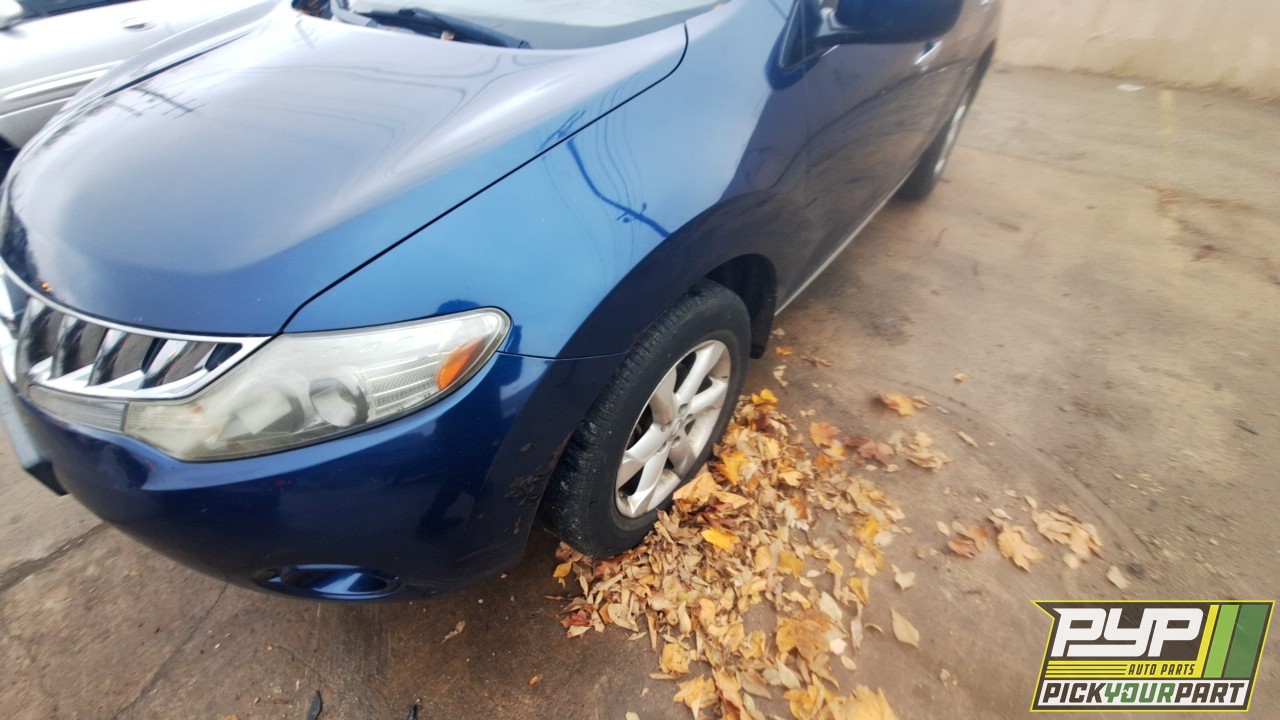 2009 NISSAN MURANO partes disponibles