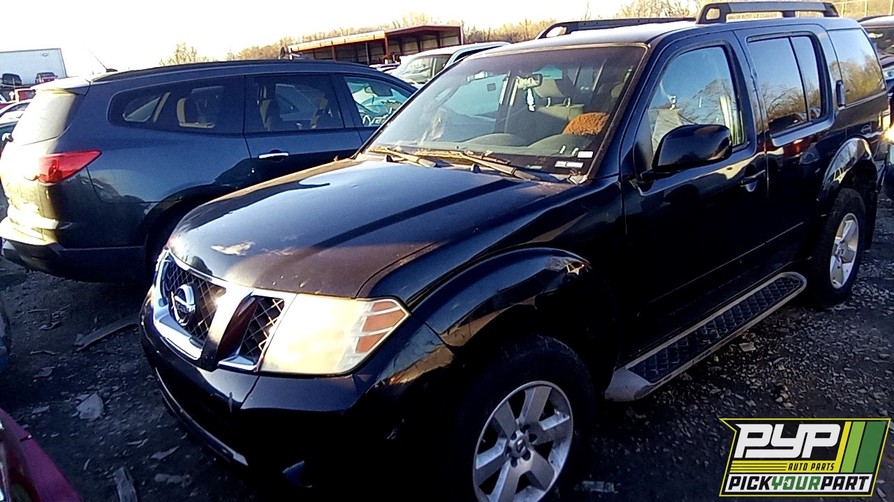 2010 NISSAN PATHFINDER partes disponibles
