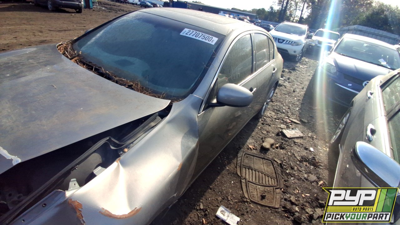 2007 INFINITI G35 partes disponibles