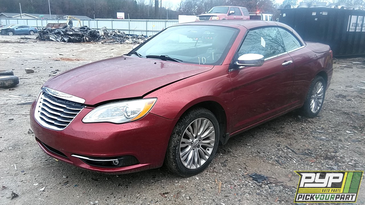 2011 CHRYSLER 200 available for parts