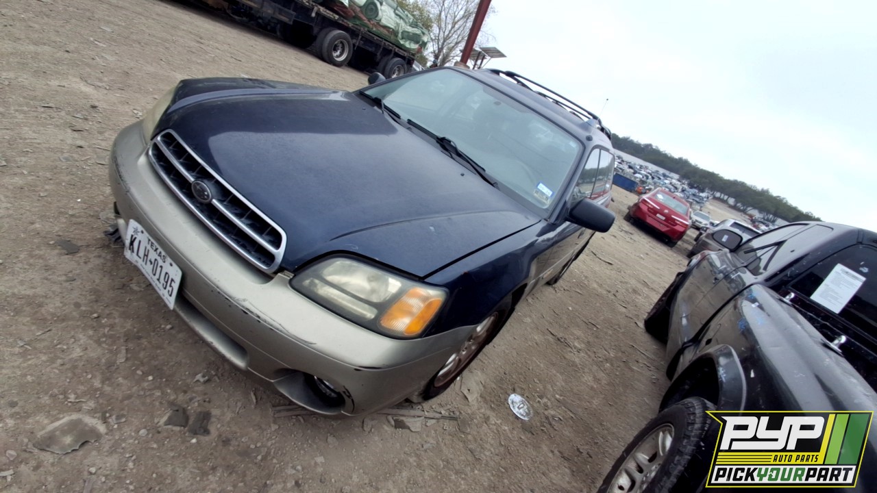 2001 SUBARU OUTBACK partes disponibles