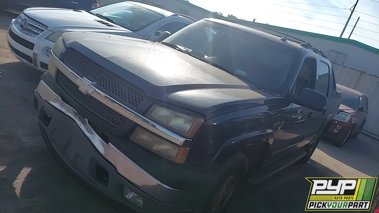 2005 CHEVROLET AVALANCHE 1500 partes disponibles