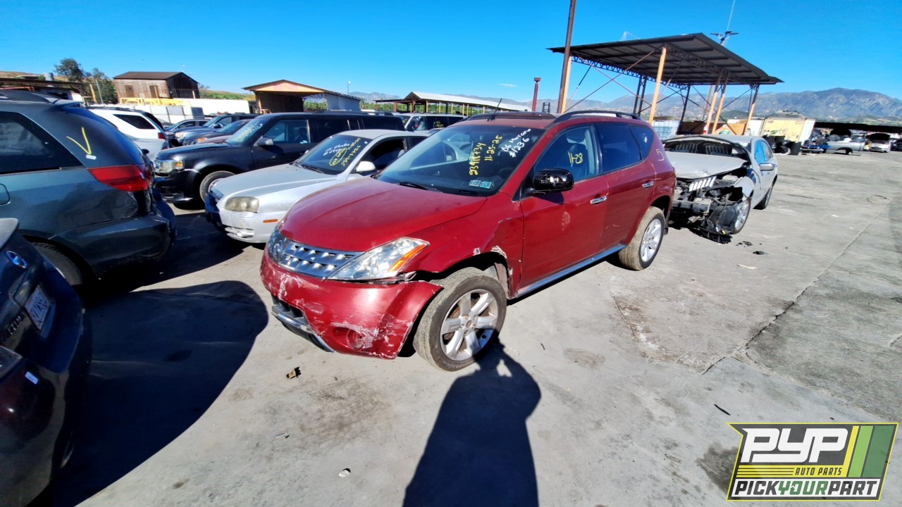 2006 NISSAN MURANO available for parts