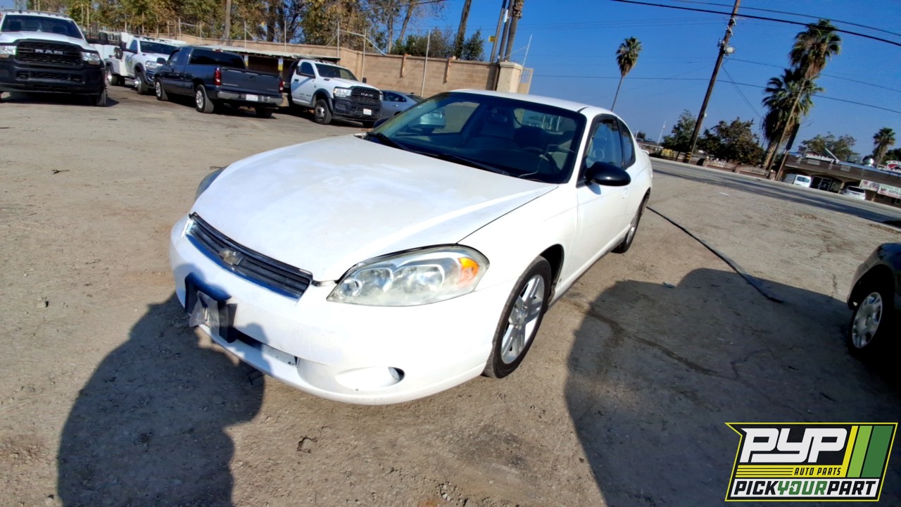 2007 CHEVROLET MONTE CARLO available for parts