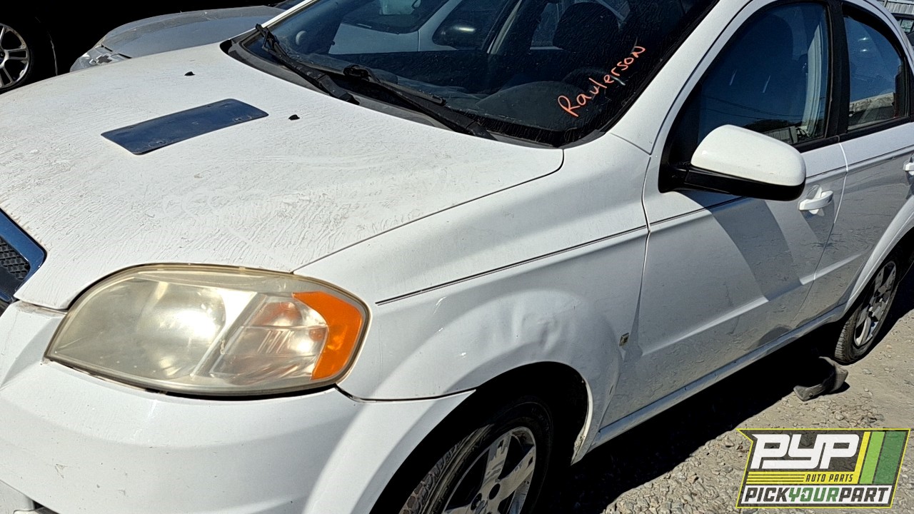 2009 CHEVROLET AVEO available for parts
