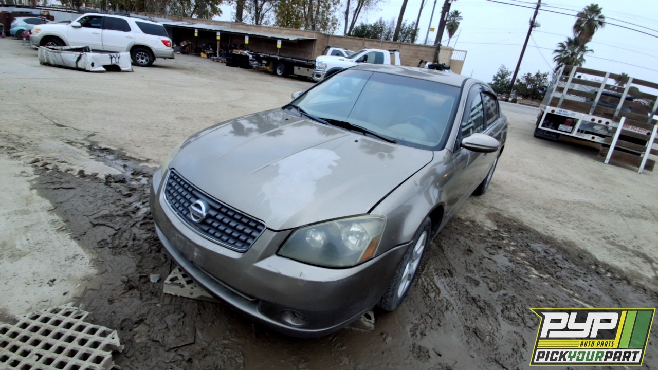 2005 NISSAN ALTIMA partes disponibles