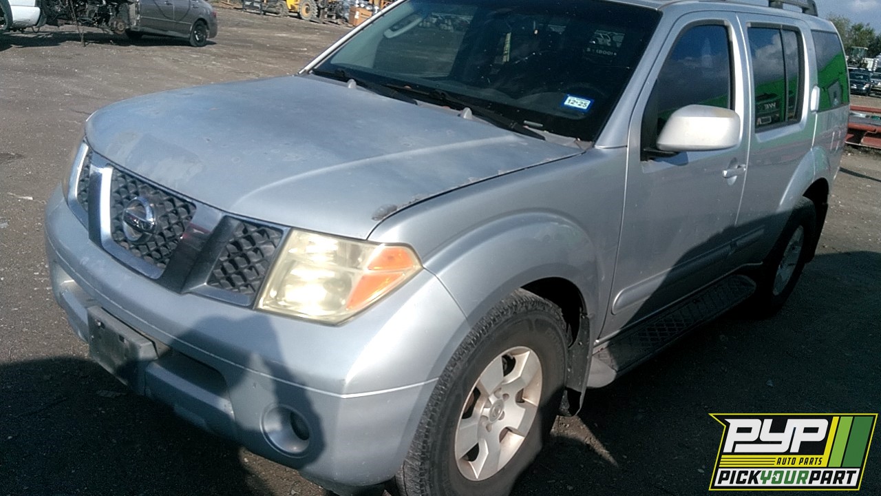 2006 NISSAN PATHFINDER partes disponibles