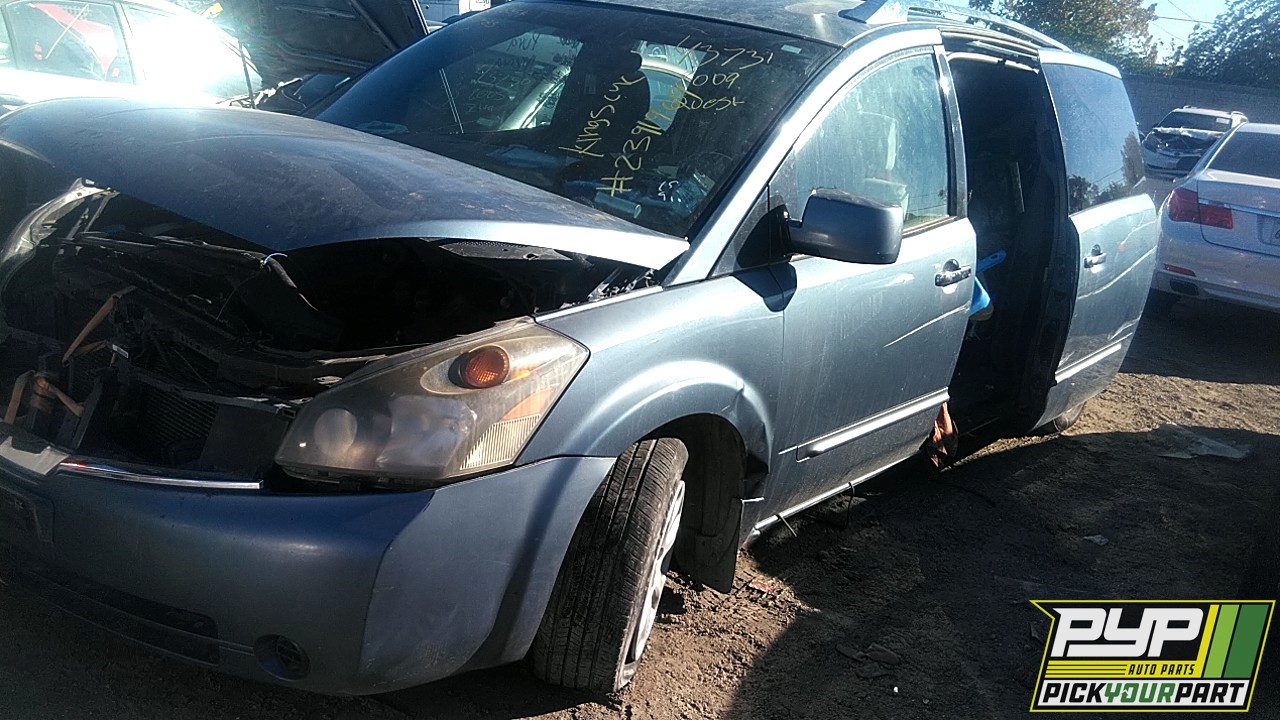 2009 NISSAN QUEST available for parts