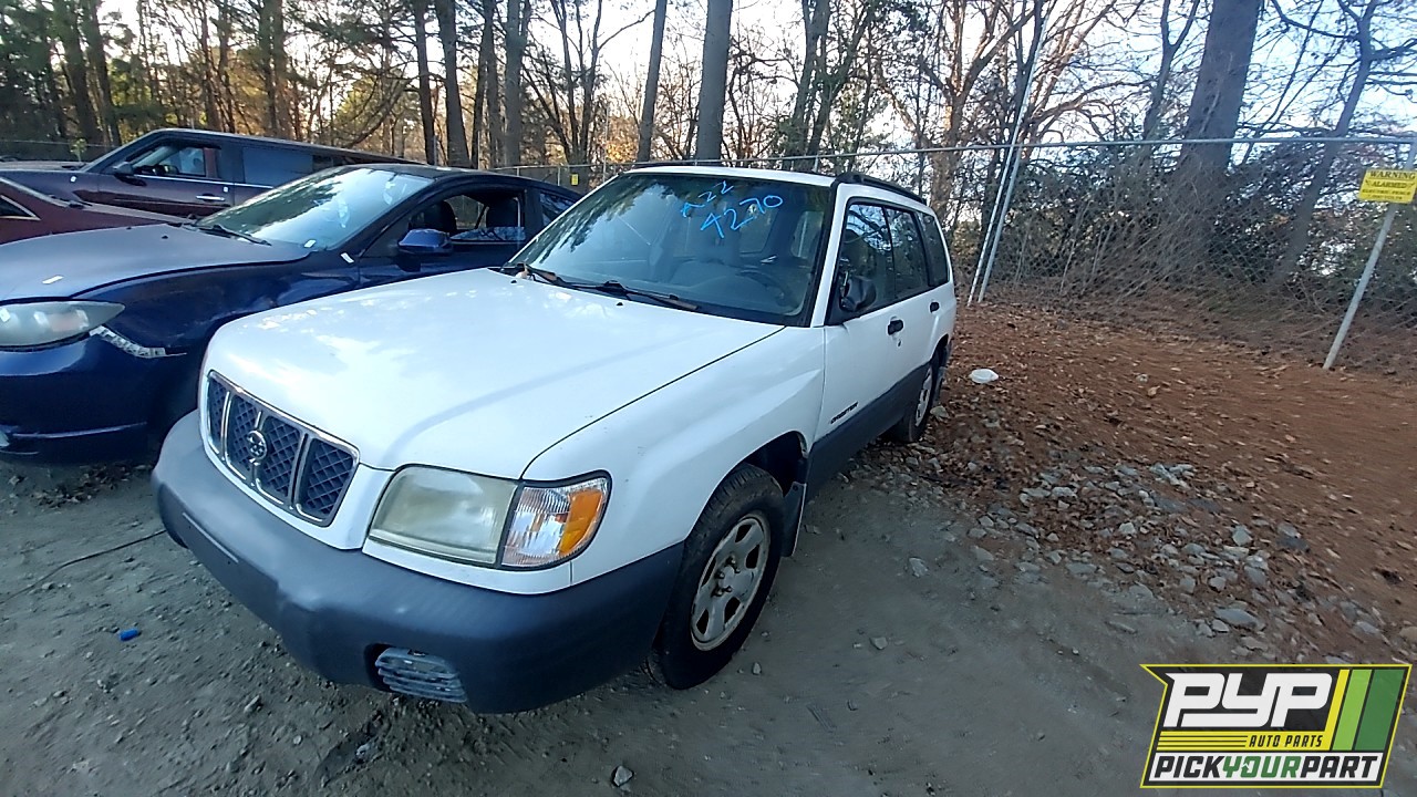 2002 SUBARU FORESTER available for parts