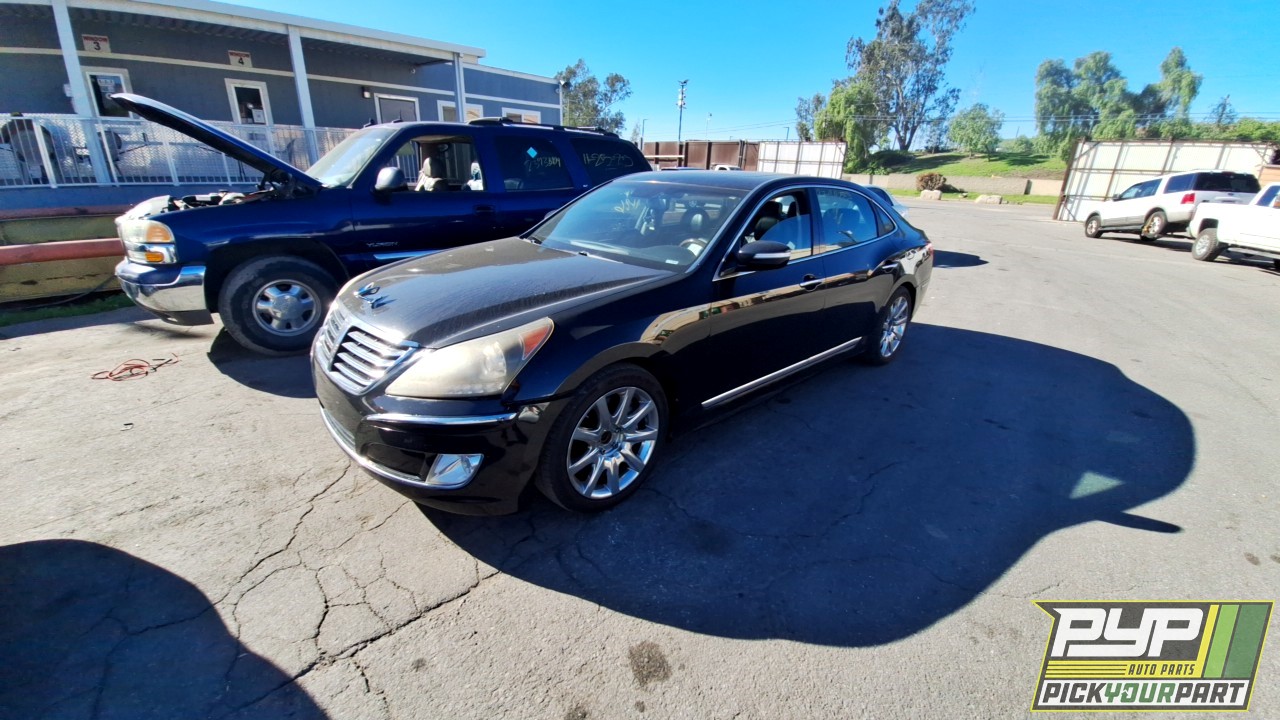 2012 HYUNDAI EQUUS partes disponibles