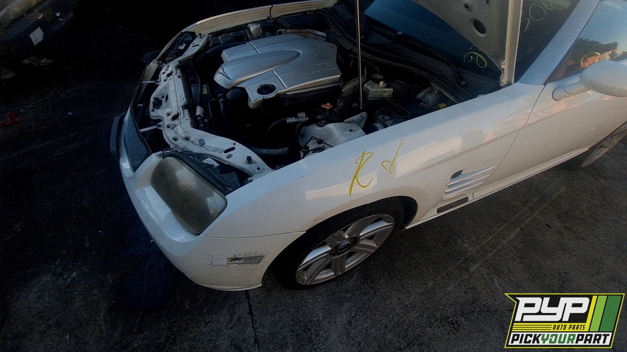 2005 CHRYSLER CROSSFIRE partes disponibles