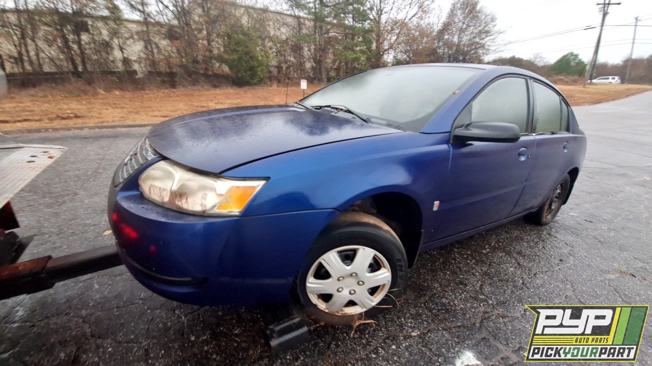 2006 SATURN ION partes disponibles