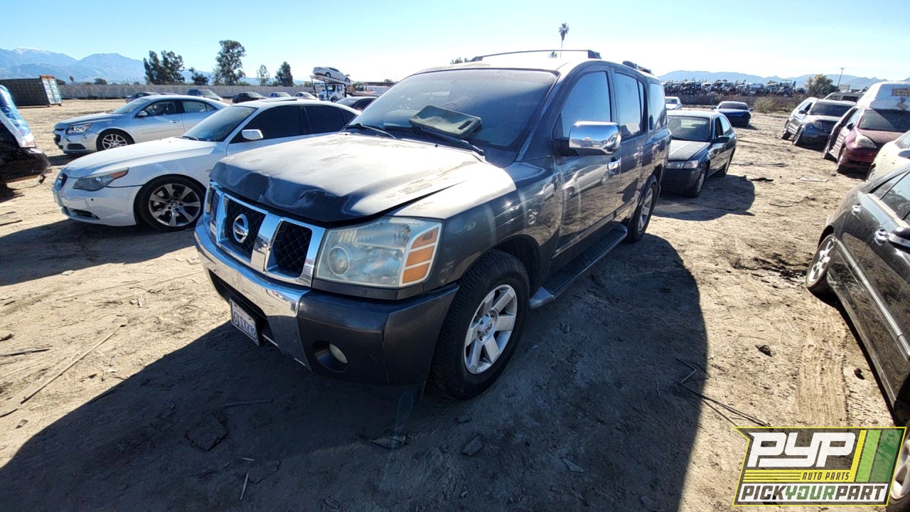 2004 NISSAN PATHFINDER ARMADA available for parts
