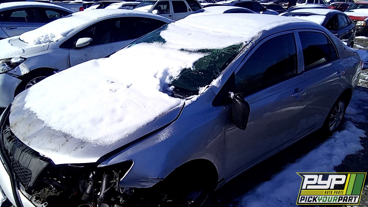 2009 TOYOTA COROLLA partes disponibles