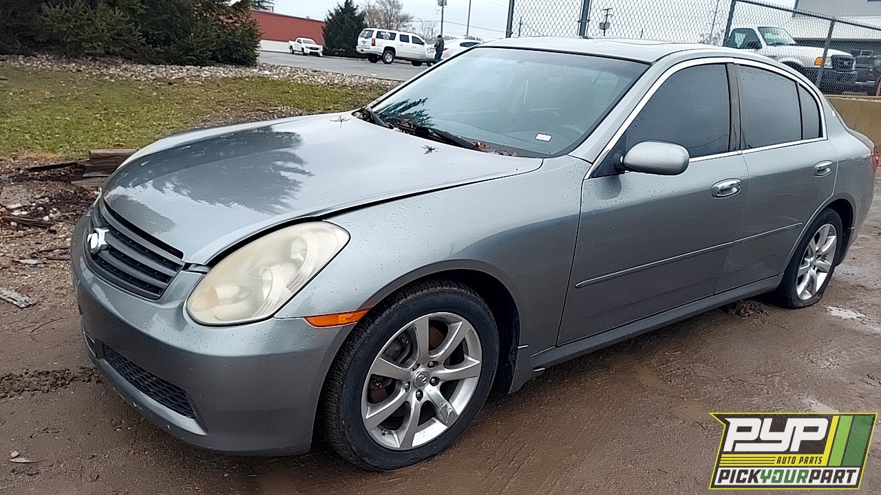 2006 INFINITI G35 available for parts