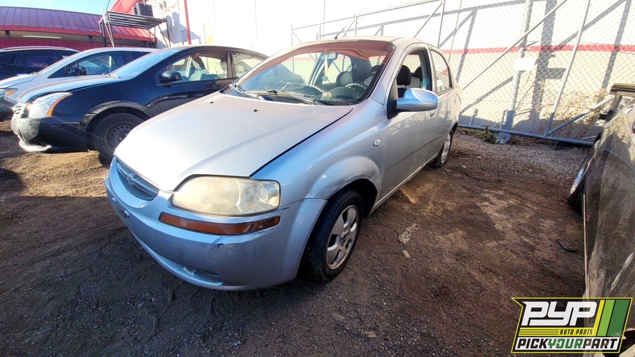 2006 CHEVROLET AVEO available for parts