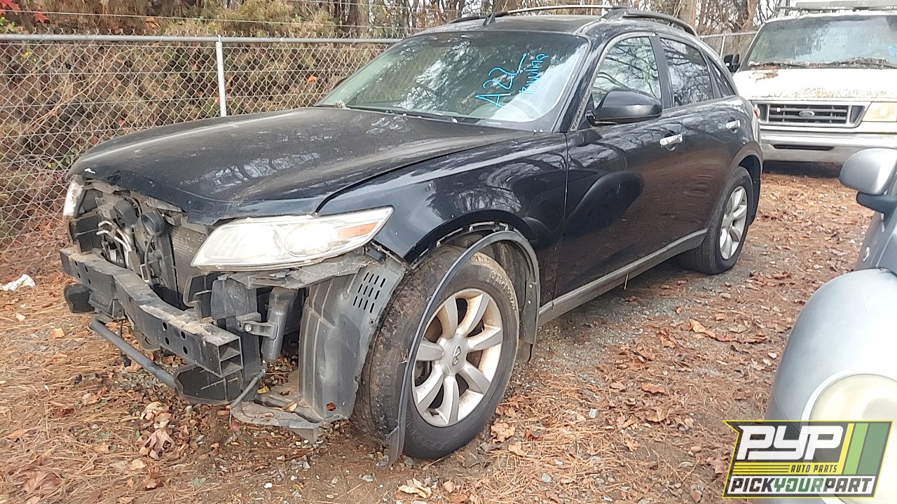 2005 INFINITI FX35 partes disponibles